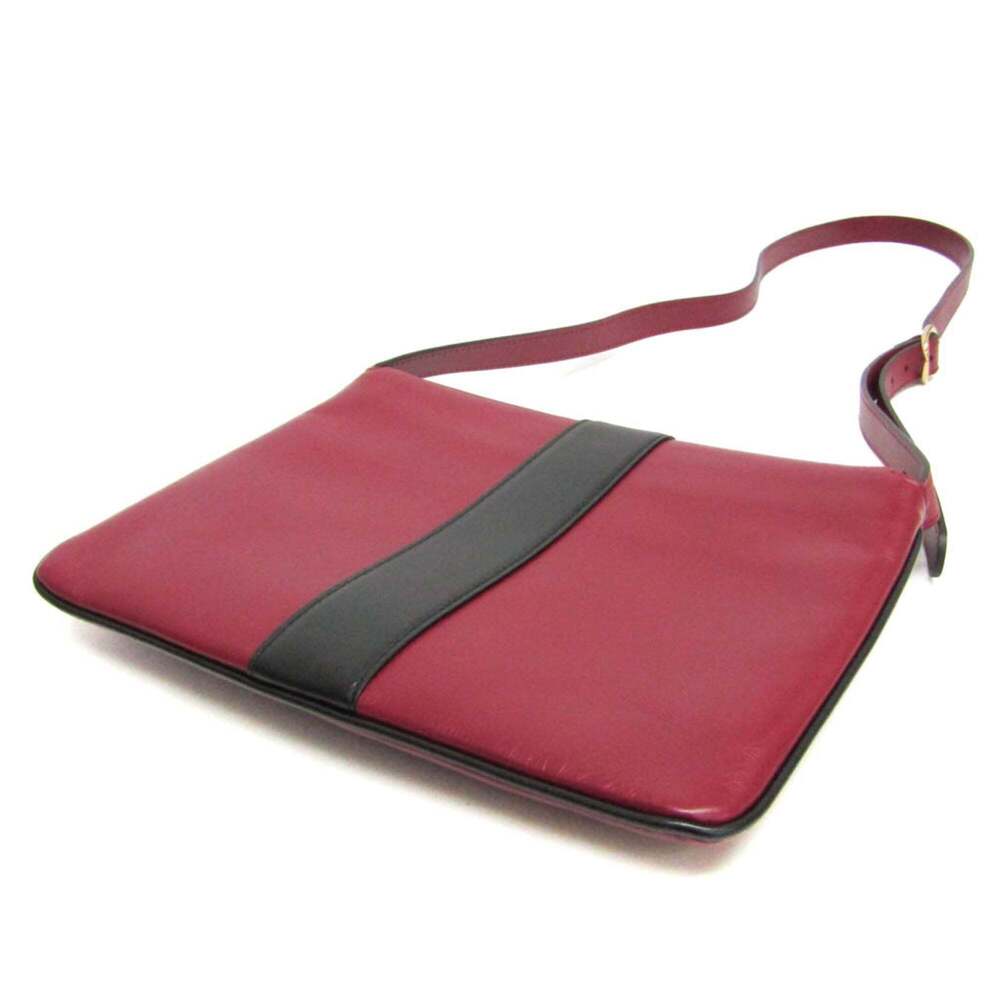 GUCCI Authentic Black Leather Shoulder Bag - Picture 2 of 14